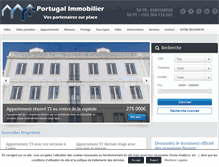 Tablet Screenshot of portugal-immobilier.com